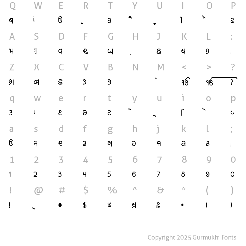 Character Map of Modhera 9 Black Black